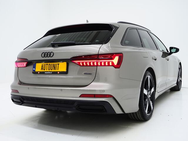 Audi A6 Avant 55 TFSI e quattro Competition Full Black | Keyless | Trekhaak | Adaptive Cruise | Stoelverwarming | Zwarte Hemel | Carplay