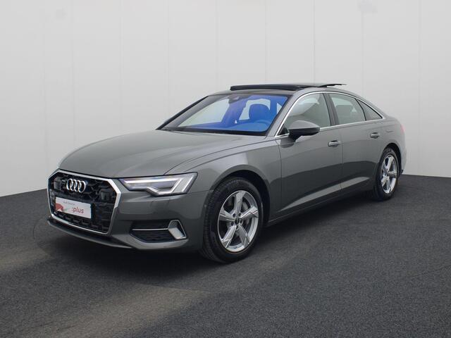 Audi A6 Limousine 50 TFSIe 220kW/299PK quattro S Line · 360°Camera + Parkeersensoren · Panoramadak · Trekhaak · Garantie t/m 14-04-2029 of 100000km.