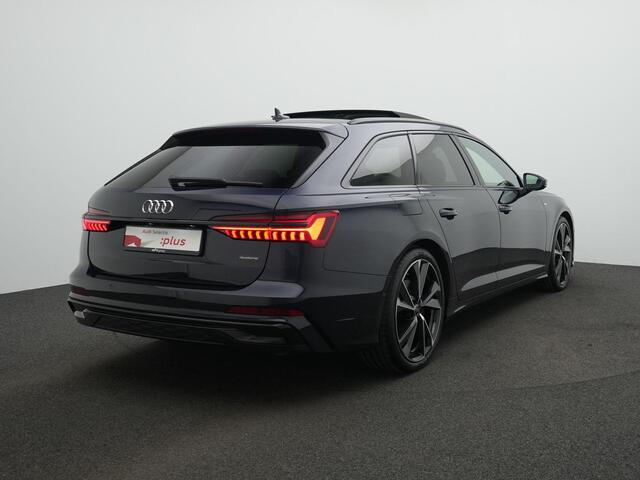 Audi A6 Avant 55 TFSI e Quattro S edition Competition / S-Line | Panoramadak | Trekhaak | Valcona leder | Geheugenstoel | HD-Matrix LED | Head-up display | Bang & Olufsen | 360 Camera