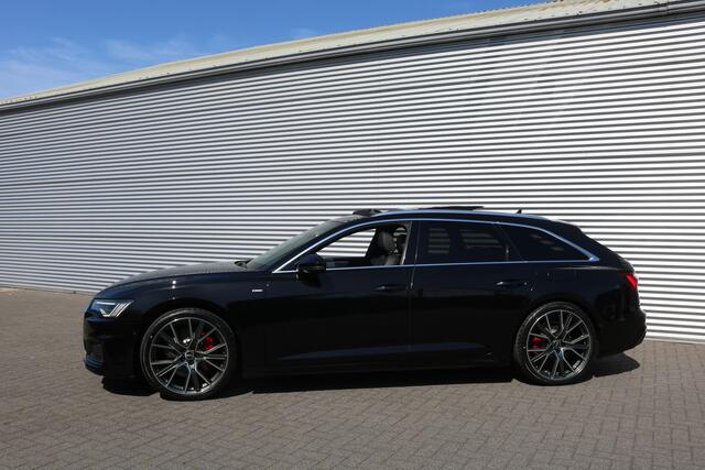 Audi A6 Avant 55 TFSI e Quattro Competition (Panoramadak Sportleder/Memory Carplay ACC Camera Full-Led PrivacyGlass)