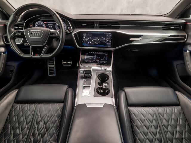Audi A6 Avant 55 TFSI quattro S-Line 340Pk Automaat (PANORAMADAK, BANG&OLUFSEN, HEAD-UP DISPLAY, NAPPA LEDER, MEESTURENDE ACHTERAS, CAMERA, STOELVERWARMING, SFEERVERLICHTING, ADAPTIVE CRUISE, MATRIX LED, NIEUWSTAAT)