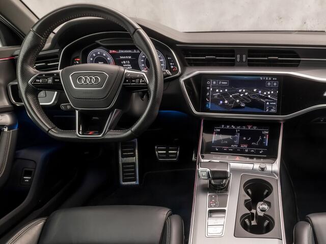 Audi A6 Avant 55 TFSI quattro S-Line 340Pk Automaat (PANORAMADAK, BANG&OLUFSEN, HEAD-UP DISPLAY, NAPPA LEDER, MEESTURENDE ACHTERAS, CAMERA, STOELVERWARMING, SFEERVERLICHTING, ADAPTIVE CRUISE, MATRIX LED, NIEUWSTAAT)