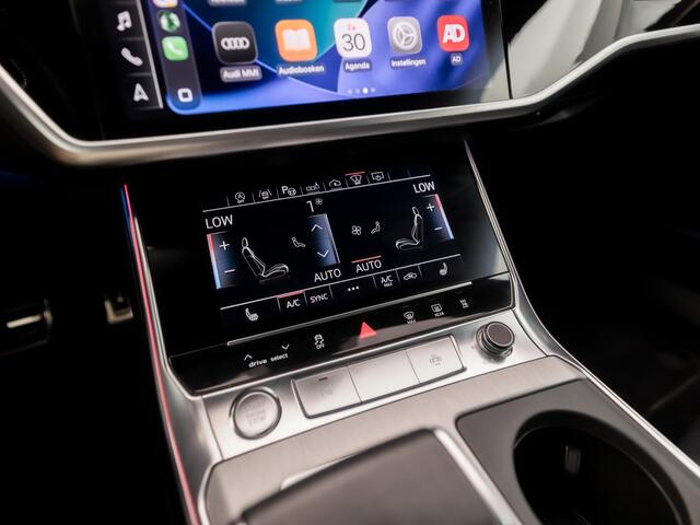 Audi A6 Avant 55 TFSI quattro S-Line 340Pk Automaat (PANORAMADAK, BANG&OLUFSEN, HEAD-UP DISPLAY, NAPPA LEDER, MEESTURENDE ACHTERAS, CAMERA, STOELVERWARMING, SFEERVERLICHTING, ADAPTIVE CRUISE, MATRIX LED, NIEUWSTAAT)
