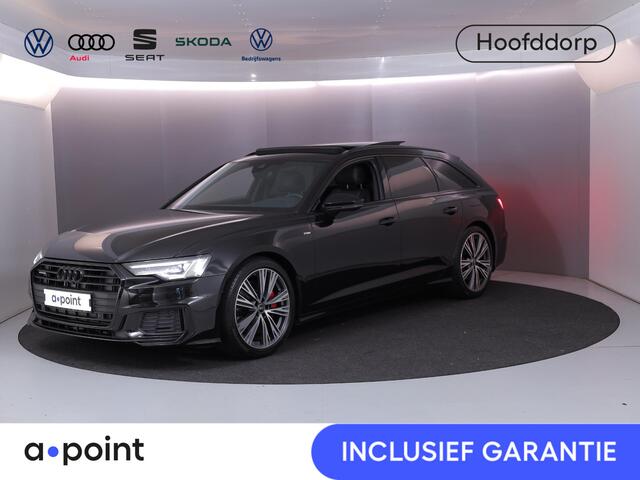 Audi A6 Avant 55 TFSI e quattro Pro Line S Competition 367 pk S-tronic | Navigatie | Panoramadak | Parkeersensoren | Achteruitrijcamera | Lederen bekleding | Stoelverwarming | S-Line |