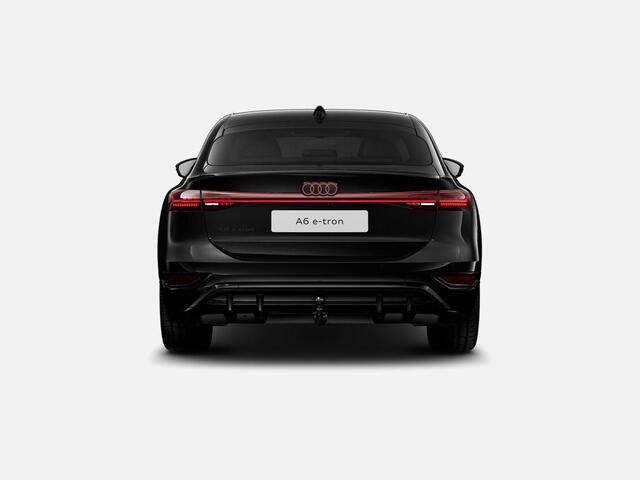 Audi A6 e-tron Sportback S edition 83 kWh 286 PK · Trekhaak elek. wegklapbaar · Leder zwarte sportstoelen · Exterierupakket zwart