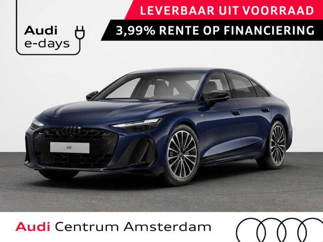 Audi A6 Limousine S edition e-hybrid 299 pk | Tech plus | Premium pakket | Exterieurpakket zwart | Achterklep elektrisch openend en sluitend |