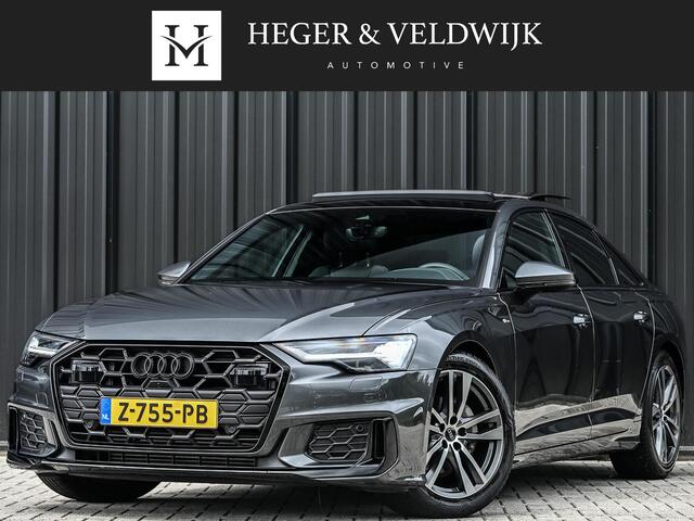 Audi A6 Limousine 40 TFSI S edition Competition | NL-Auto | 1ste Eigenaar | Panoramadak | Ambiance Interieur | Memory Seats | Dealer Onderhouden | Airco 4 Zones |