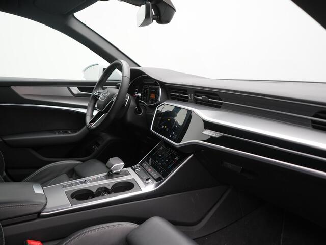 Audi A6 Avant 50 TFSI e Quattro S Line PHEV 300pk Dealer O.H. | Adaptive Cruise | Head Up | Camera | Matrix LED | Lederen Sportstoelen Memory & Verwarmd | Blis | Stuur Verwarmd | Apple Carplay | Navigatie | DAB | Plug In Hybrid |