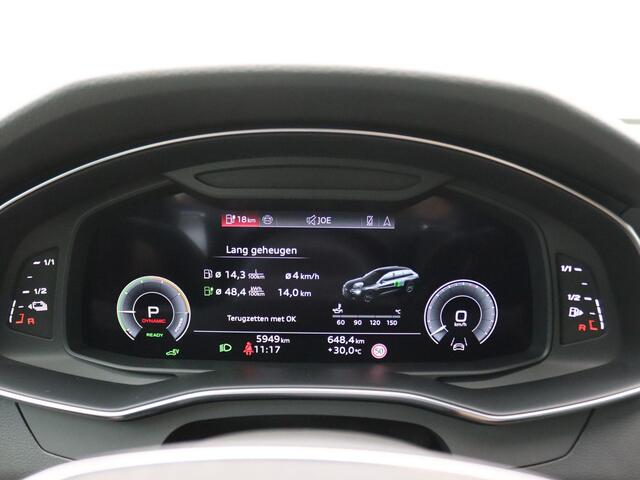 Audi A6 Avant 55 TFSI e quattro S edition Competition 367PK Aut. Panoramadak, Trekhaak, 360gr. Camera, Head-Up Display, 21" LM Velgen, Keyless, Adaptieve Cruise Control, Side Assist, Stoelverwarming, Memorystoel