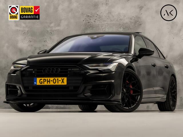 Audi A6 55 TFSI e quattro S-Line Competition 367Pk Automaat (PANORAMADAK, CARBON PACK, BANG&OLUFSEN, APPLE CARPLAY, CAMERA, MEMORY SEATS, GETINT GLAS, HEAD-UP DISPLAY, ADAPTIVE CRUISE, SFEERVERLICHTING, NIEUWSTAAT)