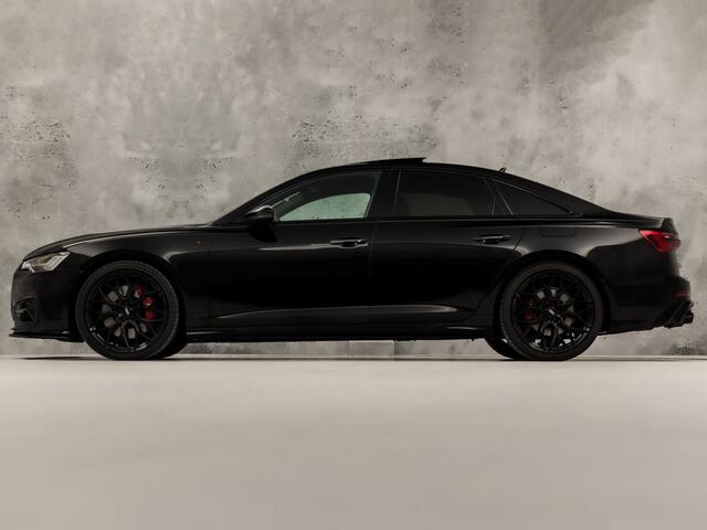 Audi A6 55 TFSI e quattro S-Line Competition 367Pk Automaat (PANORAMADAK, CARBON PACK, BANG&OLUFSEN, APPLE CARPLAY, CAMERA, MEMORY SEATS, GETINT GLAS, HEAD-UP DISPLAY, ADAPTIVE CRUISE, SFEERVERLICHTING, NIEUWSTAAT)