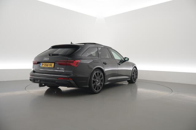 Audi A6 Avant 55 TFSI e quattro Competition S-Line | Rijklaar! | S/K-Dak | Elek. Trekhaak | Memory+Leder | HUD | Stoel-Stuurverw. | Dodehoek | Sfeerverl. | Elek. Klep | Matrix | 20'' | Dig. Cockpit | Driveselect V