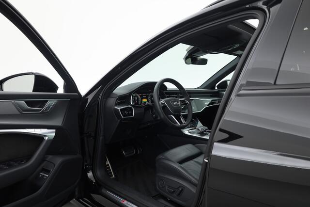 Audi A6 Avant 55 TFSI e quattro Competition S-Line | Rijklaar! | S/K-Dak | Elek. Trekhaak | Memory+Leder | HUD | Stoel-Stuurverw. | Dodehoek | Sfeerverl. | Elek. Klep | Matrix | 20'' | Dig. Cockpit | Driveselect V