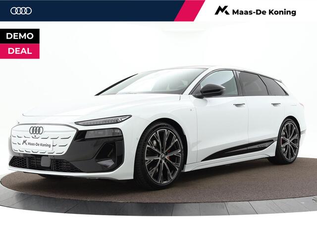 Audi A6 e-tron Avant S edition 83 kWh 286 PK · Tech Pro · 21" LM Velgen · Bang & Olufsen Sound · Panorama-glasdak · Privacy glas · Head up display · Luchtvering · Servosluiting