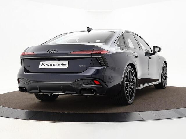 Audi A6 Limousine 2.0 e-hybrid quattro S edition 299 PK · Tech plus · 21" LM Velgen · Exterieurpakket zwart · Bekleding Leder/Alcantara · MEGA Sale