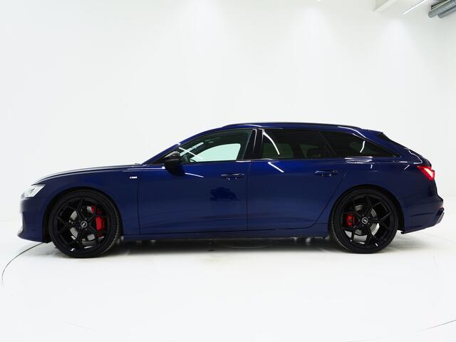 Audi A6 Avant 55 TFSI e quattro Competition Full Black | Leder/Alcantara | Trekhaak | Adaptive Cruise | Keyless | Camera | Memory | Carplay