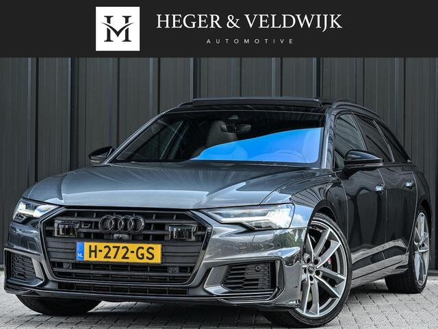 Audi A6 Avant S6 TDI quattro | Panoramadak | HUD | 360 Camera | Achterasbesturing | Adaptive Cruise | Luchtvering | Stuurverwarming | Stoelverwarming V+A | Memory Seats | Soft Close |