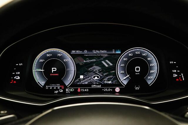 Audi A6 Avant 55 TFSI e quattro Pro Line S Competition | PANORAMADAK | STUURVERWARMING | SFEERVERLICHTING | SOFTCLOSE | HEAD UP | TREKHAAK | 21"