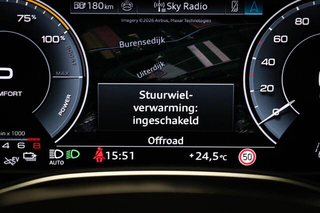 Audi A6 Avant 55 TFSI e quattro Pro Line S Competition | PANORAMADAK | STUURVERWARMING | SFEERVERLICHTING | SOFTCLOSE | HEAD UP | TREKHAAK | 21"