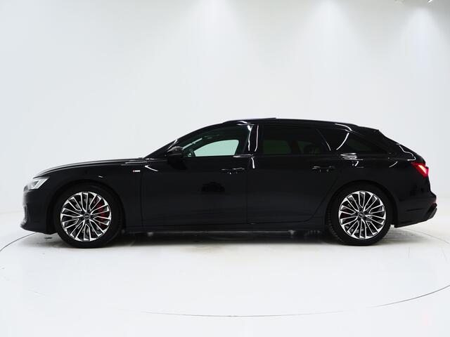Audi A6 Avant 55 TFSI e quattro Competition Full Black | Panoramadak | Leder | B&O Audio | Camera | Stoelverwarming | Cruise | Carplay
