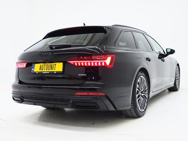 Audi A6 Avant 55 TFSI e quattro Competition Full Black | Panoramadak | Leder | B&O Audio | Camera | Stoelverwarming | Cruise | Carplay