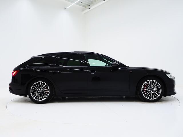 Audi A6 Avant 55 TFSI e quattro Competition Full Black | Panoramadak | Leder | B&O Audio | Camera | Stoelverwarming | Cruise | Carplay
