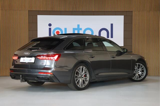 Audi A6 Avant 55 TFSI e quattro S edition Competition Matrix LED/Trekhaak/Pano/360/Optiek Zwart/Leder