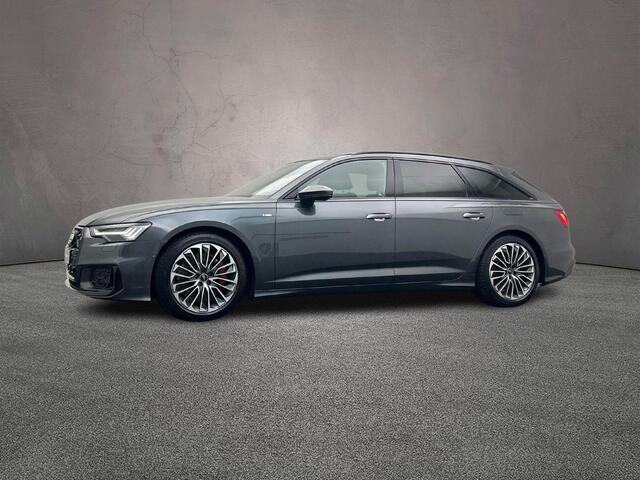 Audi A6 Avant 55 TFSI e 367PK quattro Trekhaak | Panoramadak | Verwarmbaar-Stuur | B&O | Akoestisch-Glas | HD-Matrix | Tour-Pack | Stoelverwarming | Elekt.voorstoel-Memory-bestuurder | Comfort-Sleutel