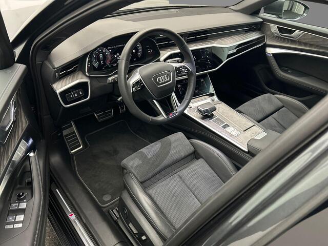Audi A6 Avant 55 TFSI e 367PK quattro Trekhaak | Panoramadak | Verwarmbaar-Stuur | B&O | Akoestisch-Glas | HD-Matrix | Tour-Pack | Stoelverwarming | Elekt.voorstoel-Memory-bestuurder | Comfort-Sleutel