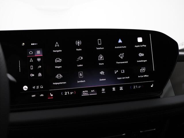Audi A6 Sportback e-tron S edition 286 PK · Privacy glas · Remzadels rood · Sportstoel leder zwart