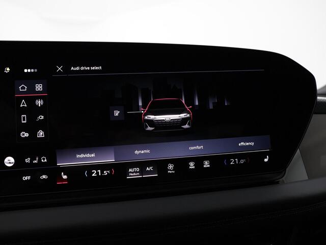 Audi A6 Sportback e-tron S edition 286 PK · Privacy glas · Remzadels rood · Sportstoel leder zwart