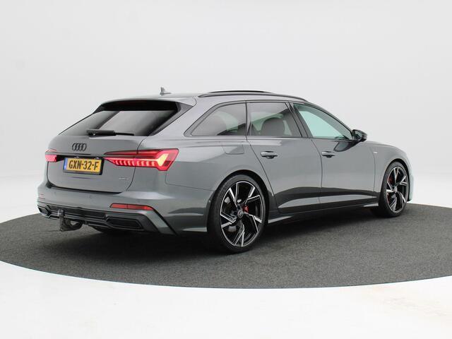 Audi A6 Avant 55 TFSi e 367 Pk quattro S-Line Competition | Panorama dak | Stoelverwarming | Trekhaak | Camera | Full LED | 21 Inch | 94.574 Km !!