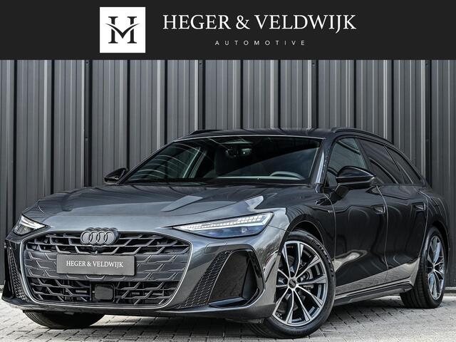 Audi A6 Avant 2.0 e-hybrid quattro S edition | Memory Seats | Achteras besturing | 360 Camera | Adaptive Cruise | Stoelverwarming | Trekhaak | Keyless Entry |