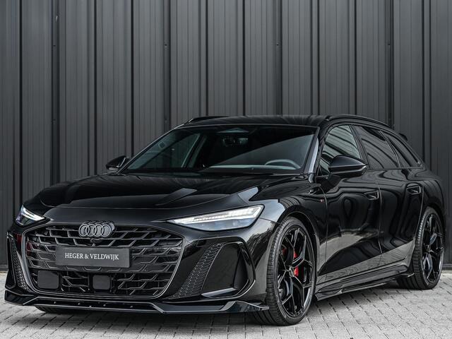 Audi A6 Avant 3.0 TFSI 368PK Quattro S-Edition Panoramadak | Luchtvering | Head-up display | 6-cilinder | Stoelgeheugen | 4-Wiel besturing | Tech Pro | Adaptive cruise control | B&O audio | S-stoelen | Ambiance verlichting | Carbon inleg | Styling kit | 4-Zone climate