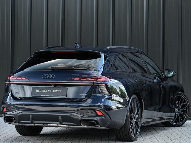 Audi A6 Avant 2.0 e-hybrid quattro S edition Competition | 5 jr Garantie | Panoramadak | B&O | Stoelventilatie en Massage | 360 Camera | Luchtvering | Ambiance Interieur | Achterasbesturing | Carbon Inleg | Head-Up | S-Seats | Passagiers Display |