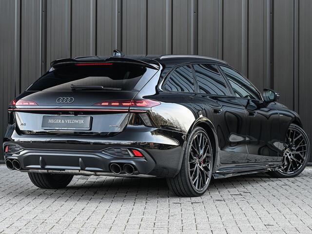 Audi A6 Avant 2.0 e-hybrid quattro S edition Competition | Panoramadak | B&O | Stoelventilatie en Massage | 360 Camera | Luchtvering | Ambiance Interieur | Achterasbesturing | Carbon Inleg | Head-Up | S-Seats | Passagiers Display |
