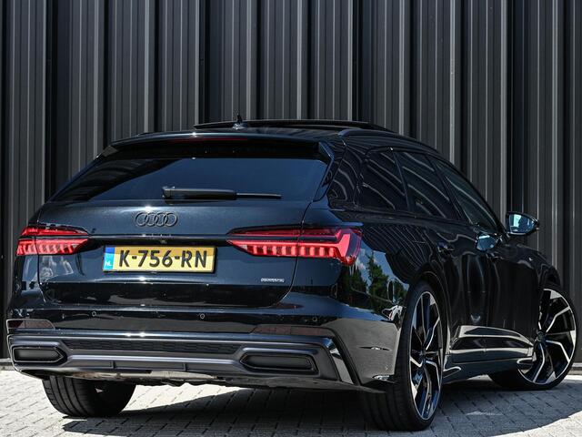 Audi A6 Avant 50 TDI quattro Design Pro Line Plus | Panoramadak | Night Vision | B&O | HUD | 360 Camera | Achterasbesturing | ACC | Memory Seats | Soft Close | Luchtvering | Trekhaak | Ambiance Interieur |