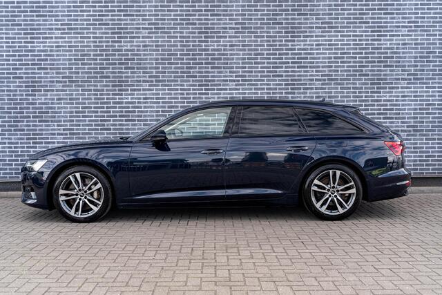 Audi A6 Avant 50 TFSI e quattro S edition | Plug-in Hybrid (PHEV) | S-Line | Achteruitrijcamera | Zwart Optiek | Microvezel Dinamica | Matrix LED Koplampen | Cruise Control Adaptief | Virtual Cockpit | Stoelverwarming | Parkeersensoren | Elektrische Achterklep