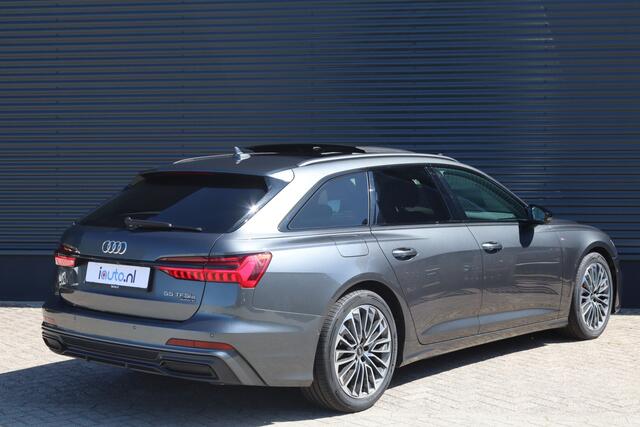 Audi A6 Avant 55 TFSI e quattro Pro Line S Competition Pano/Matrix LED/360/Navi Plus/ACC/Optiek Zwart/19"