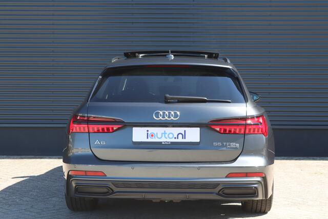 Audi A6 Avant 55 TFSI e quattro Pro Line S Competition Pano/Matrix LED/360/Navi Plus/ACC/Optiek Zwart/19"