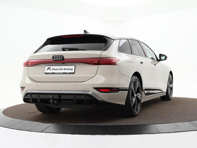 Audi A6 Avant e-tron S edition 286pk 83 kWh · SOH 97,3% · Warmtepomp · Wegklapbare Trekhaak · 360 Camera · Elek. Voorstoelen · 21'' Inch · Achterbank verwarmd · Garantie t/m 09-01-2031 of 100.000km