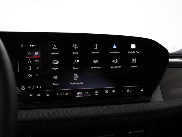 Audi A6 Avant e-tron S edition 286pk 83 kWh · SOH 97,3% · Warmtepomp · Wegklapbare Trekhaak · 360 Camera · Elek. Voorstoelen · 21'' Inch · Achterbank verwarmd · Garantie t/m 09-01-2031 of 100.000km
