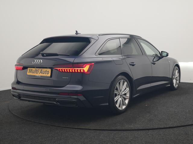 Audi A6 Avant 55 TFSI e quattro S Line PHEV 368pk Dealer O.H | Head Up | Matrix LED | Cruise Control | Alcantara Sportstoelen Memory & Verwarmd | Navigatie | Virtual | DAB | 19"L.M |