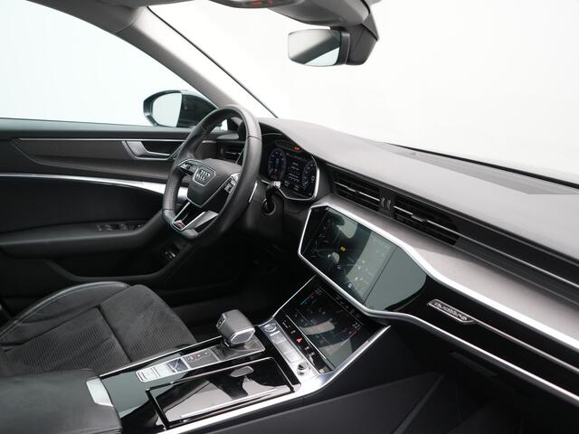 Audi A6 Avant 55 TFSI e quattro S Line PHEV 368pk Dealer O.H | Head Up | Matrix LED | Cruise Control | Alcantara Sportstoelen Memory & Verwarmd | Navigatie | Virtual | DAB | 19"L.M |