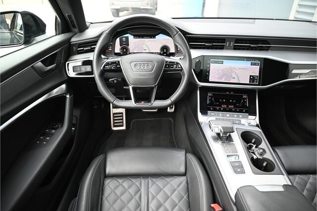 Audi A6 Limousine 55 TFSI E QUATTRO / 3 X S-LINE / RS SEATS / SCHUIFDAK / LED MATRIX / 360 CAMERA / TREKHAAK / 21"