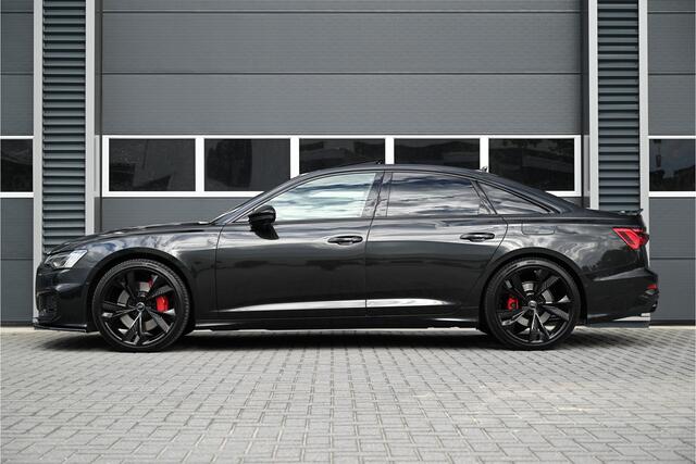 Audi A6 Limousine 55 TFSI E QUATTRO / 3 X S-LINE / RS SEATS / SCHUIFDAK / LED MATRIX / 360 CAMERA / TREKHAAK / 21"