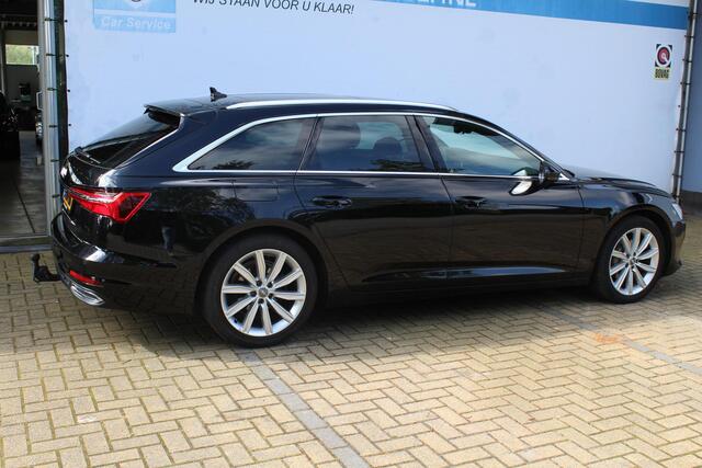 Audi A6 Avant 40 TDI S edition | Incl. 12 maanden Garantie | Panorama dak | Elektrisch wegklapbare trekhaak | Elektrisch verstelbare stoelen met memory | Elektrische kofferbakklep | Keyless entry/start | Stoelverwarming | Adaptive cruise | Navigatie | Schuif/kantel dak | Head-up Display | Dodehoekdetectie | Draadloze telefoonlader |