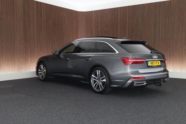 Audi A6 Avant 50 TFSI e 299pk Quattro S Edition Trekhaak Camera B&O Panoramadak Matrix Led Virtual Cockpit Navigatie S-Line