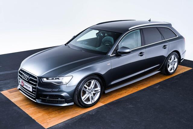 Audi A6 Avant 1.8 TFSI ultra Trekhaak - sportonderstel - MMI navigatie plus met MMI touch - Hemel in stof zwart - Sportstuurwiel - Lendesteunen elektrisch verstelbaar - Parkeerhulp plus -