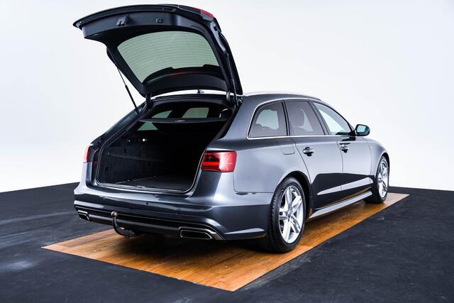 Audi A6 Avant 1.8 TFSI ultra Trekhaak - sportonderstel - MMI navigatie plus met MMI touch - Hemel in stof zwart - Sportstuurwiel - Lendesteunen elektrisch verstelbaar - Parkeerhulp plus -